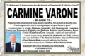 Lutto a Sant'Antonio Abate per la scomparsa di Carmine Varone